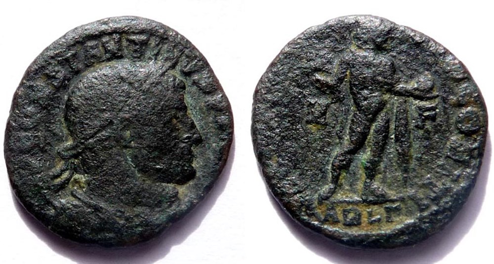 RIC 98/Constantin 1er 316/Arles/SOLI INVICTO COMITI monnaies antiques romaines imperiales et republicaines ric 98 constantin 1er 316 arles soli invicto comiti