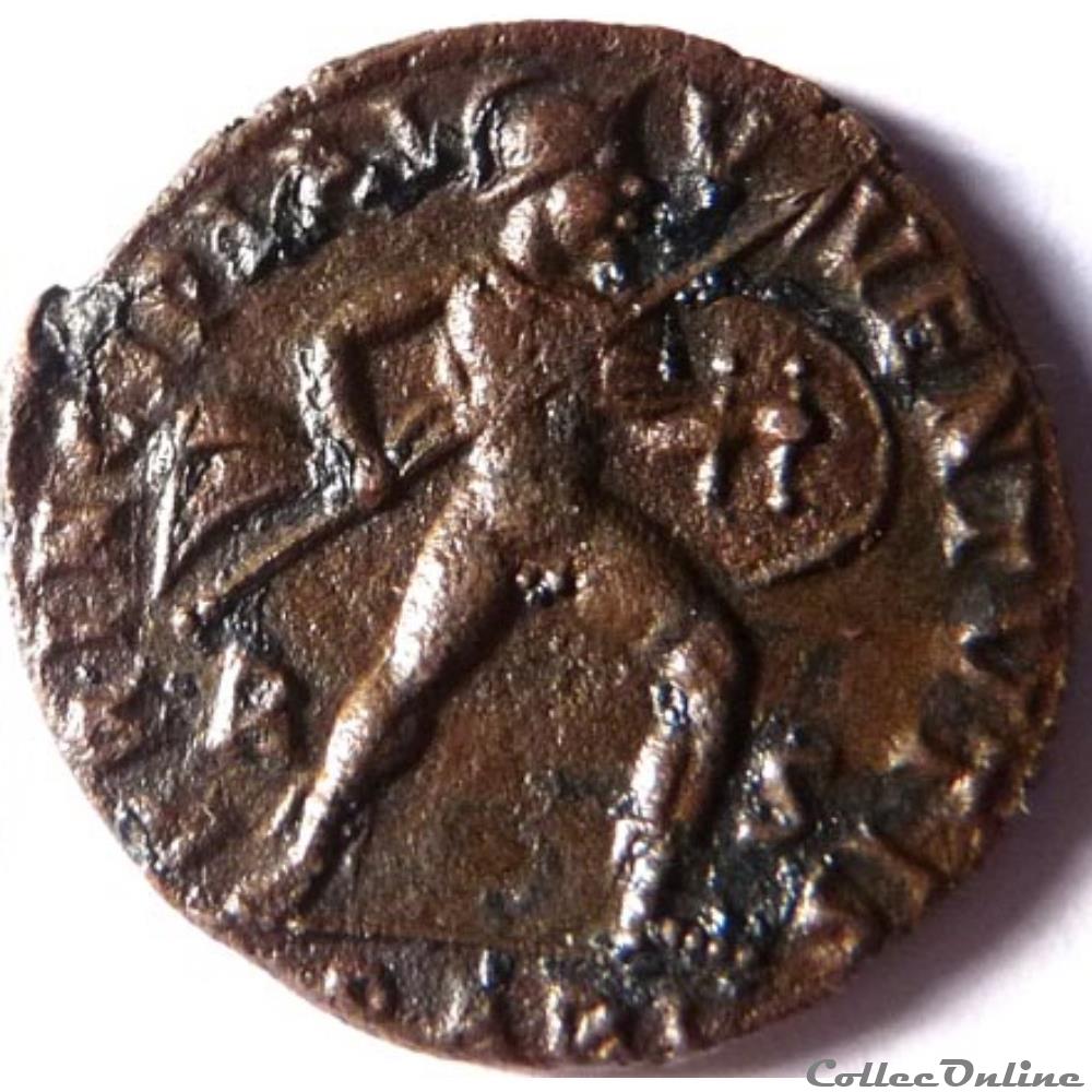 monnaie antique av jc ap romaine crispus 317 318 arles principia ivventvtis