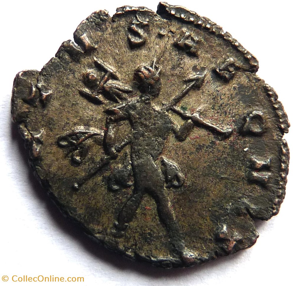 Auréolus 268/Milan/VIRTVS AEQVIT monnaies antiques romaines imperiales et republicaines aureolus 268 milan virtvs aeqvit