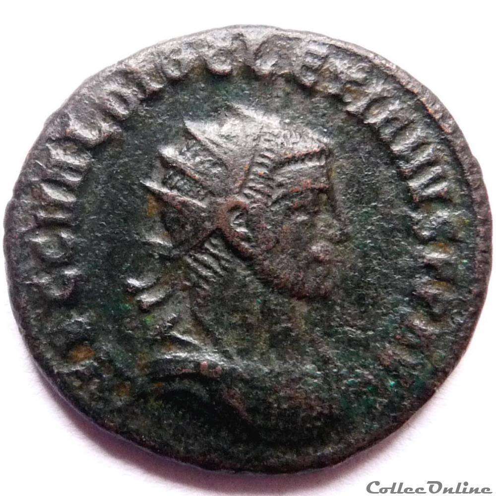 Dioclétien 285/Antioche/IOVI CONSERVATORI AVGG monnaie antique jc ap romaine diocletien 285 antioche iovi conservatori avgg