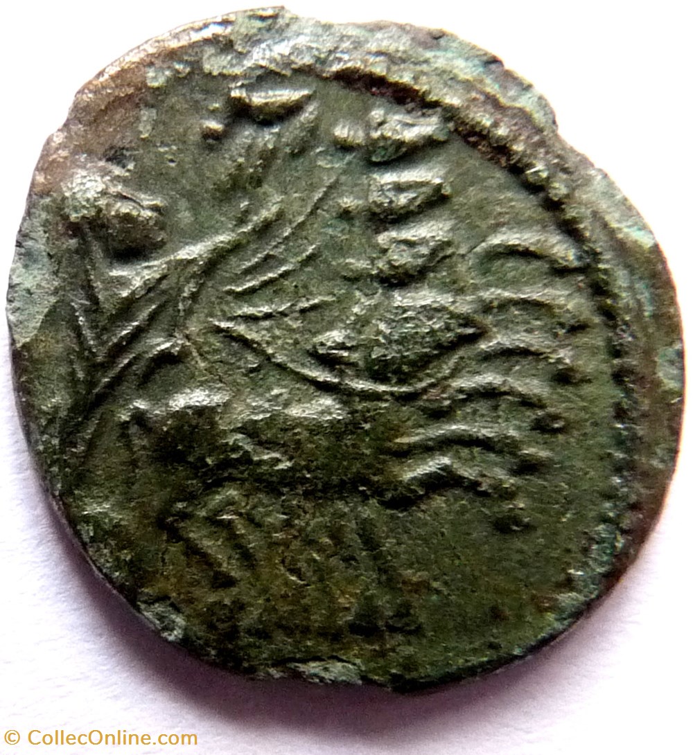 Constantin divus 337-340/Constantinople/Quadrige monnaies antiques romaines republicaines imperiales constantin divus 337 340 constantinople quadrige