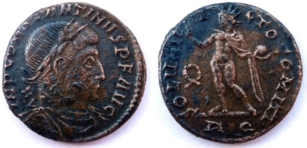 RIC 97/Constantin 1er 317-318/Rome/SOLI INVICTO COMITI monnaies antiques romaines imperiales et republicaines ric 97 constantin 1er 317 318 rome soli invicto comiti