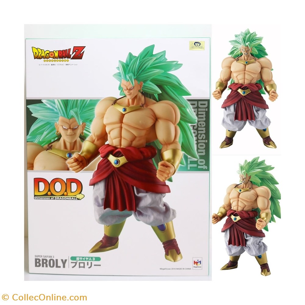 Broly Figure with Comic Color Effect - Dragon Ball Anime Coating – Lyk  Repaint