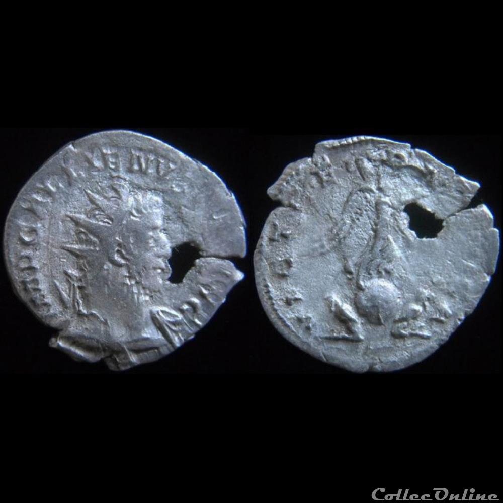 Gallien - VICT GERMANICA c monnaie antique romaine gallien vict germanica c