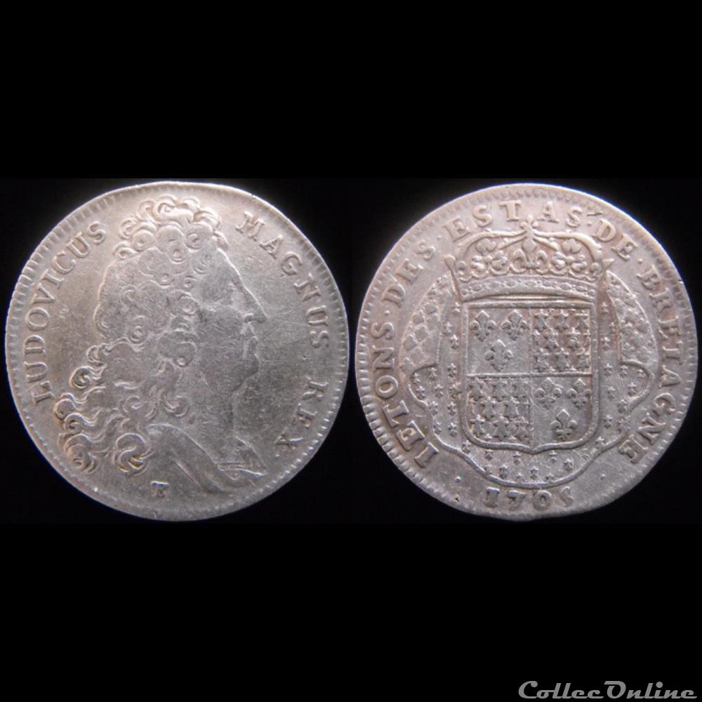 monnaie jeton mereaux france 1705 etats de vitre