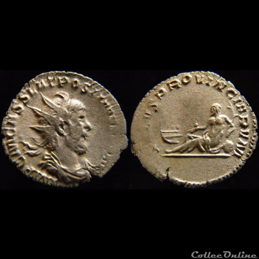 monnaies antiques romaines imperiales et republicaines postume salvs provinciarvm