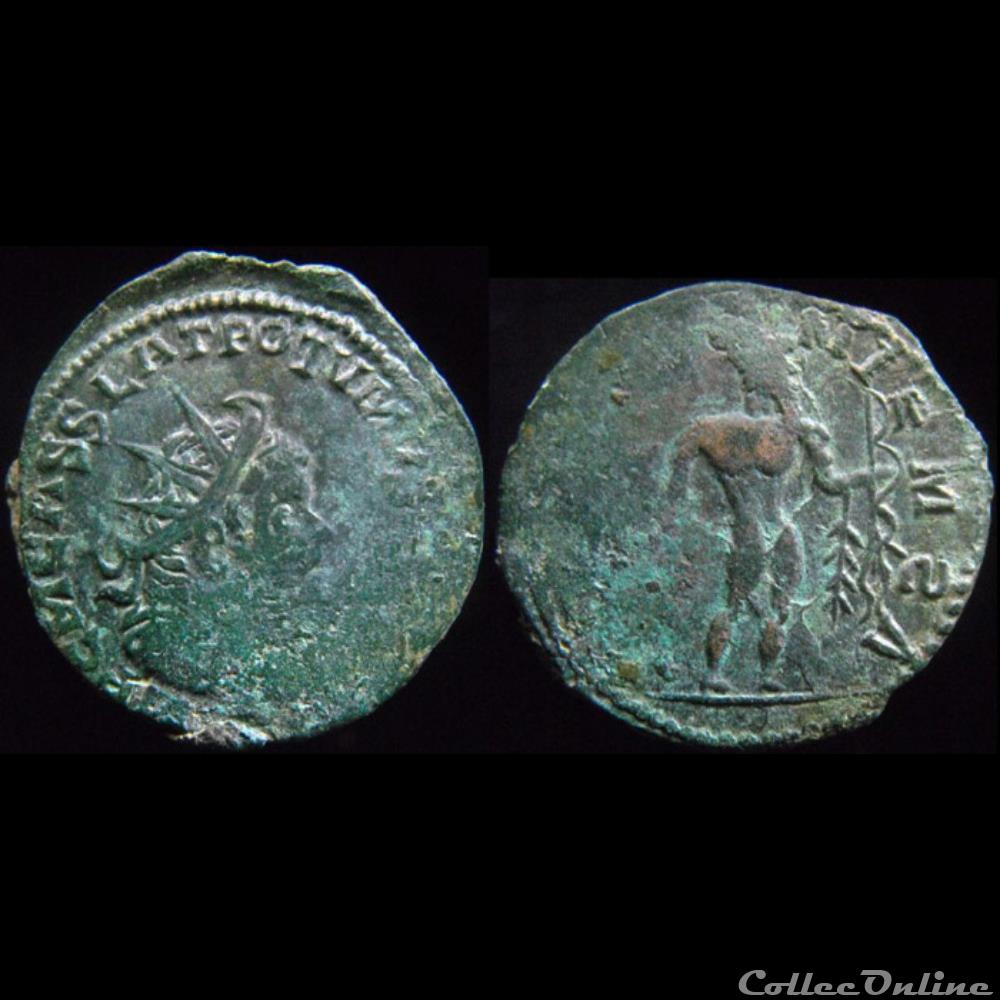 Postume - HERC DEVSONIEMSA monnaies antiques romaines imperiales et republicaines postume herc devsoniemsa