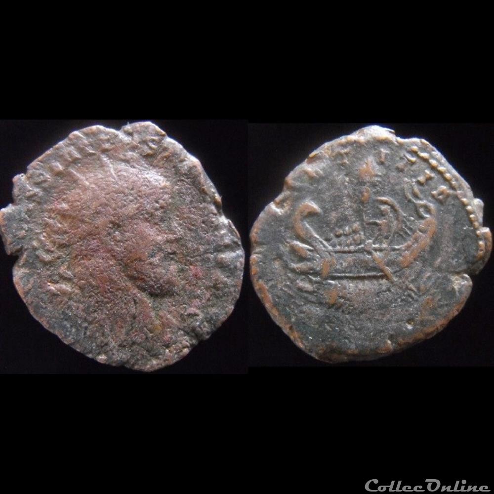 Postume - LAETITIA AVG monnaies antiques romaines imperiales republicaines postume laetitia avg