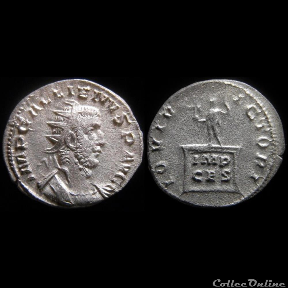 Gallien - IOVI VICTORI monnaie antique romaine gallien iovi victori