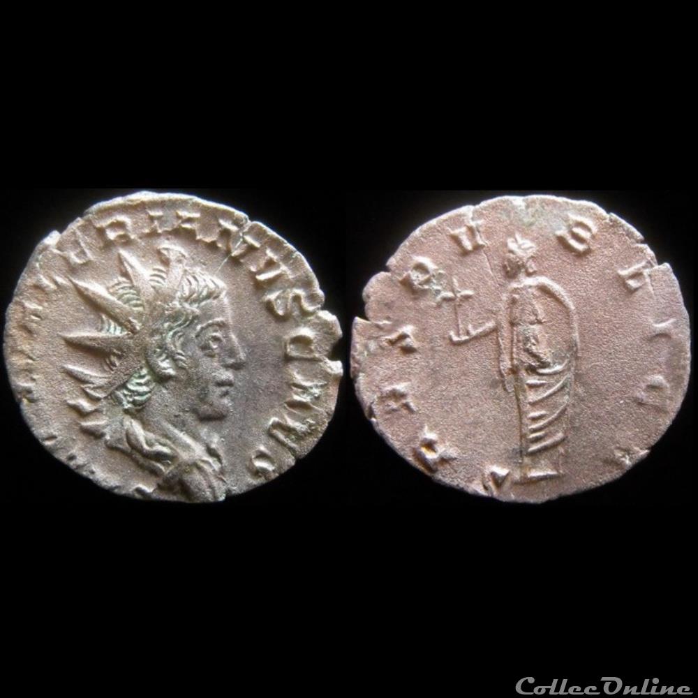 monnaie antique romaine salonin spes pvblica