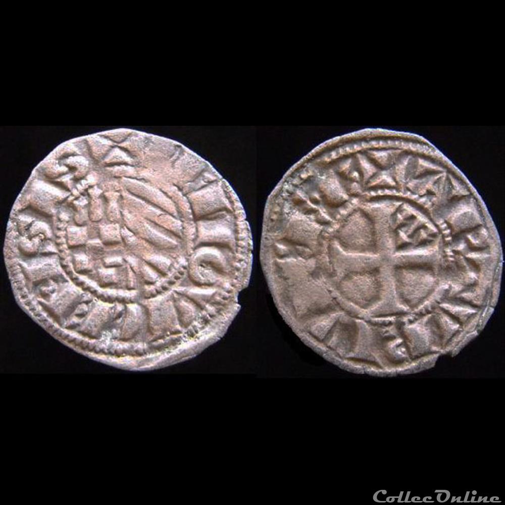 Arthur II (1261-1312) monnaie france feodale arthur ii 1261 1312