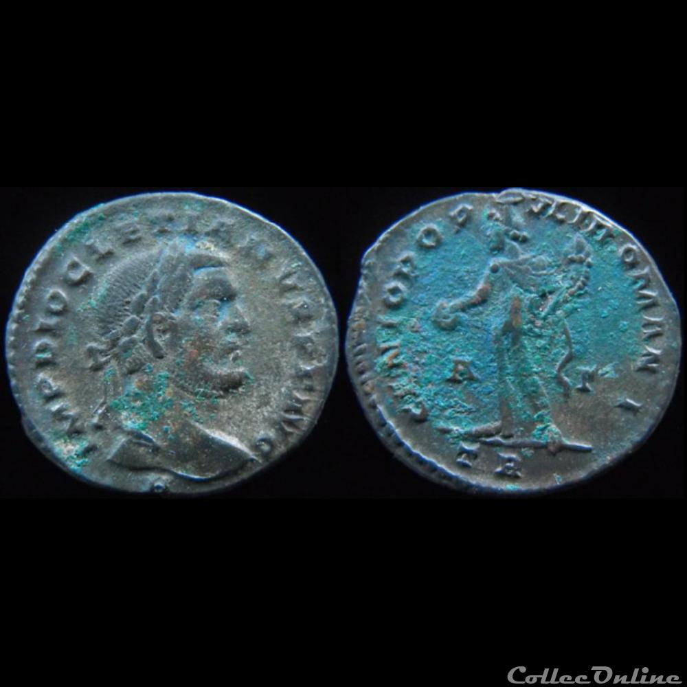 Dioclétien monnaie antique romaine diocletien