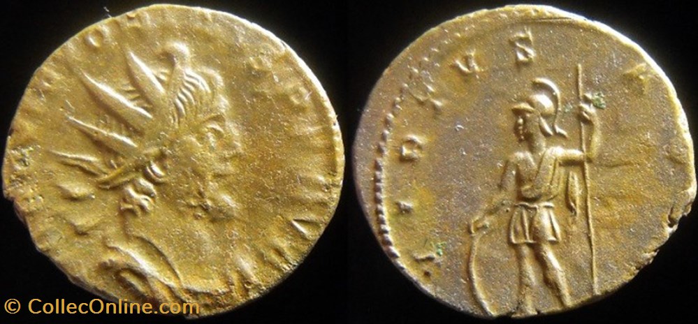 Trèves - 4e Emission - (début 271) - VIRTVS AVG monnaies antiques jc ap romaines republicaines imperiales treves 4e emission debut 271 virtvs avg