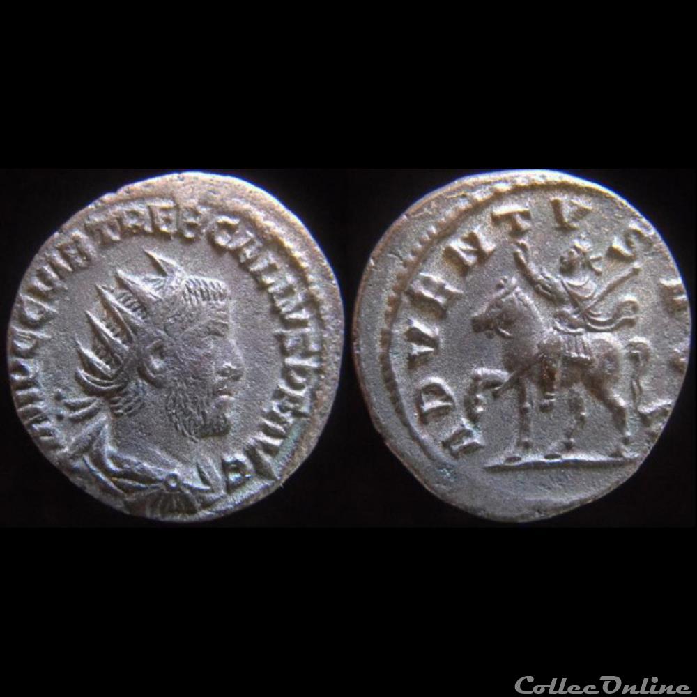 RIC 79 - Antioche - Trébonien Galle - Adventvs avg monnaie antique romaine ric 79 antioche trebonien galle adventvs avg