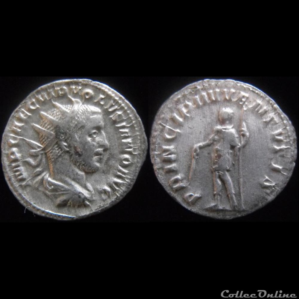 RIC 183 - Rome - Volusien - Principi ivventvtis monnaies antiquite av jc a ap romaines republicaines imperiales ric 183 rome volusien principi ivventvtis