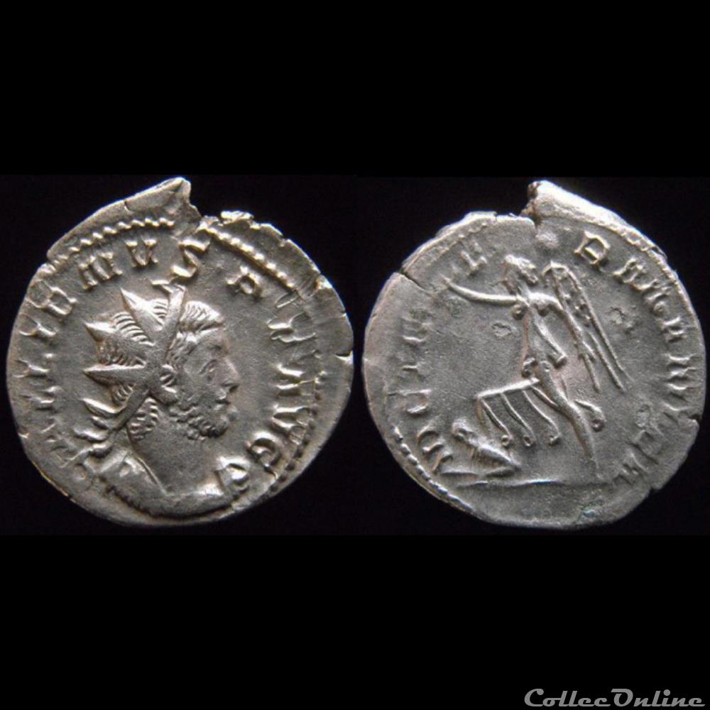 monnaie antique romaine gallien vict germanica b