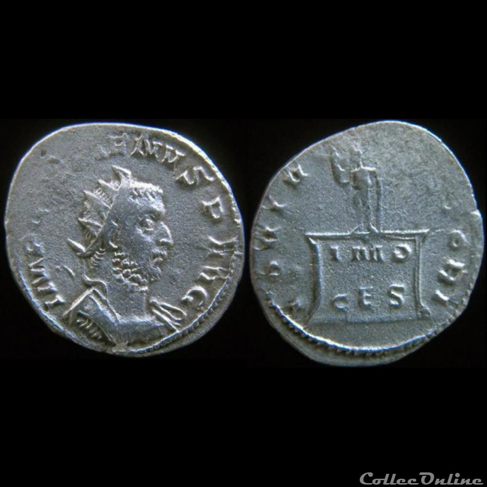 monnaie antique romaine gallien iovi victori