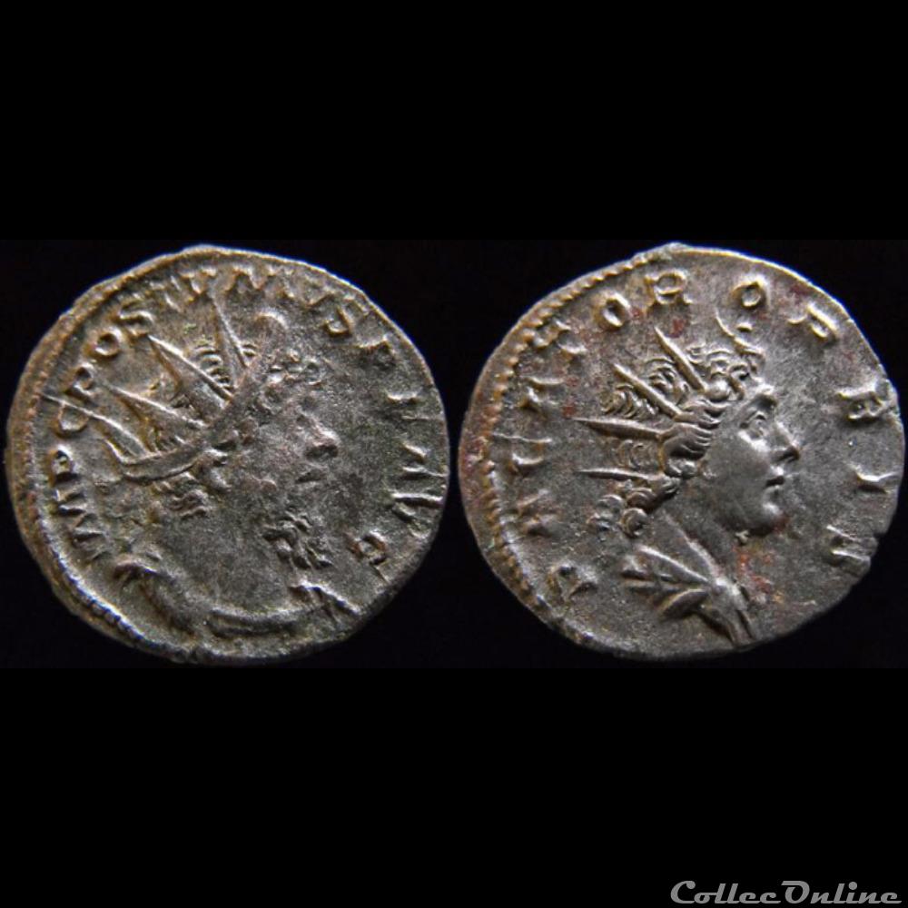 monnaies antiques romaines imperiales et republicaines postume pacator orbis