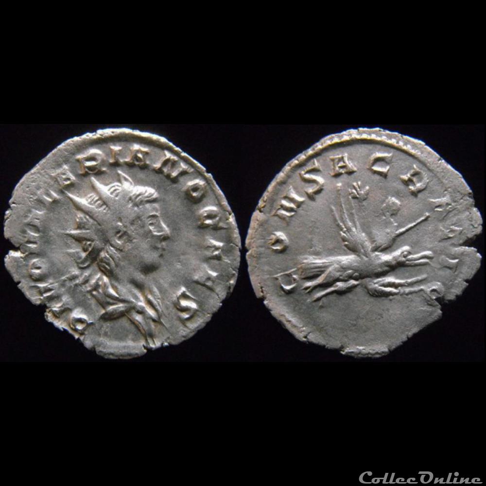 Valérien II - CONSACRATIO a monnaie antique romaine valerien ii consacratio a