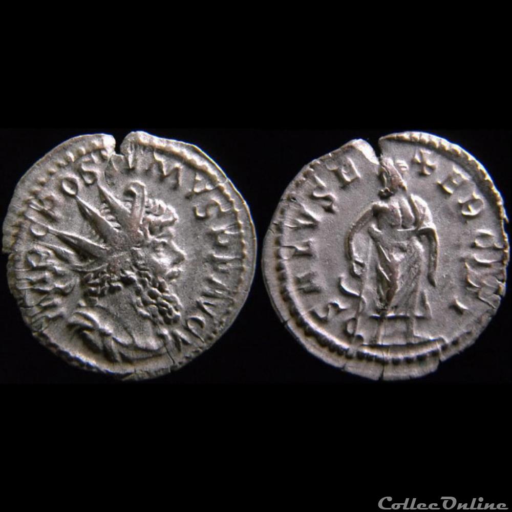 monnaies antiques romaines imperiales et republicaines postume salvs exerciti