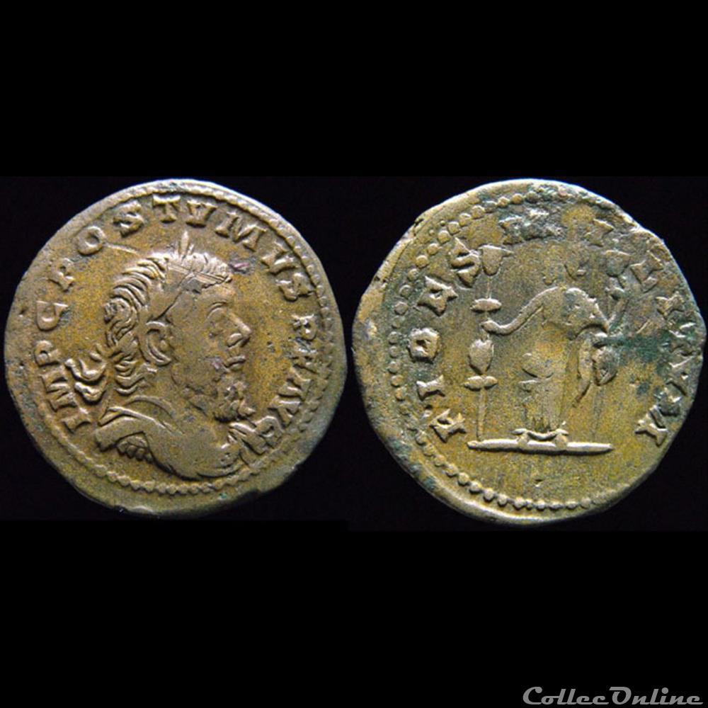Postume - FIDES MILITVM monnaies antiques a romaines imperiales et republicaines postume fides militvm