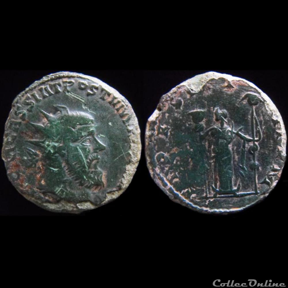 Postume - FIDES MILITVM monnaies antiques a romaines imperiales et republicaines postume fides militvm