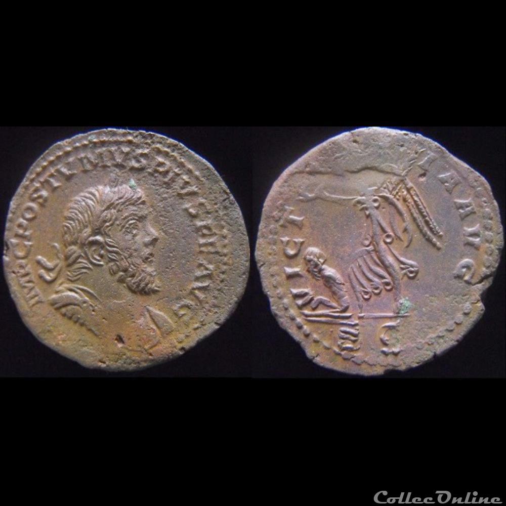 Postume - VICTORIA AVG - SC monnaies antiques romaines imperiales et republicaines postume victoria avg sc