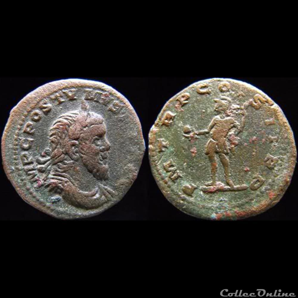 Postume - P M TR P COS II P P monnaies antiques a romaines imperiales et republicaines postume p m tr p cos ii p p
