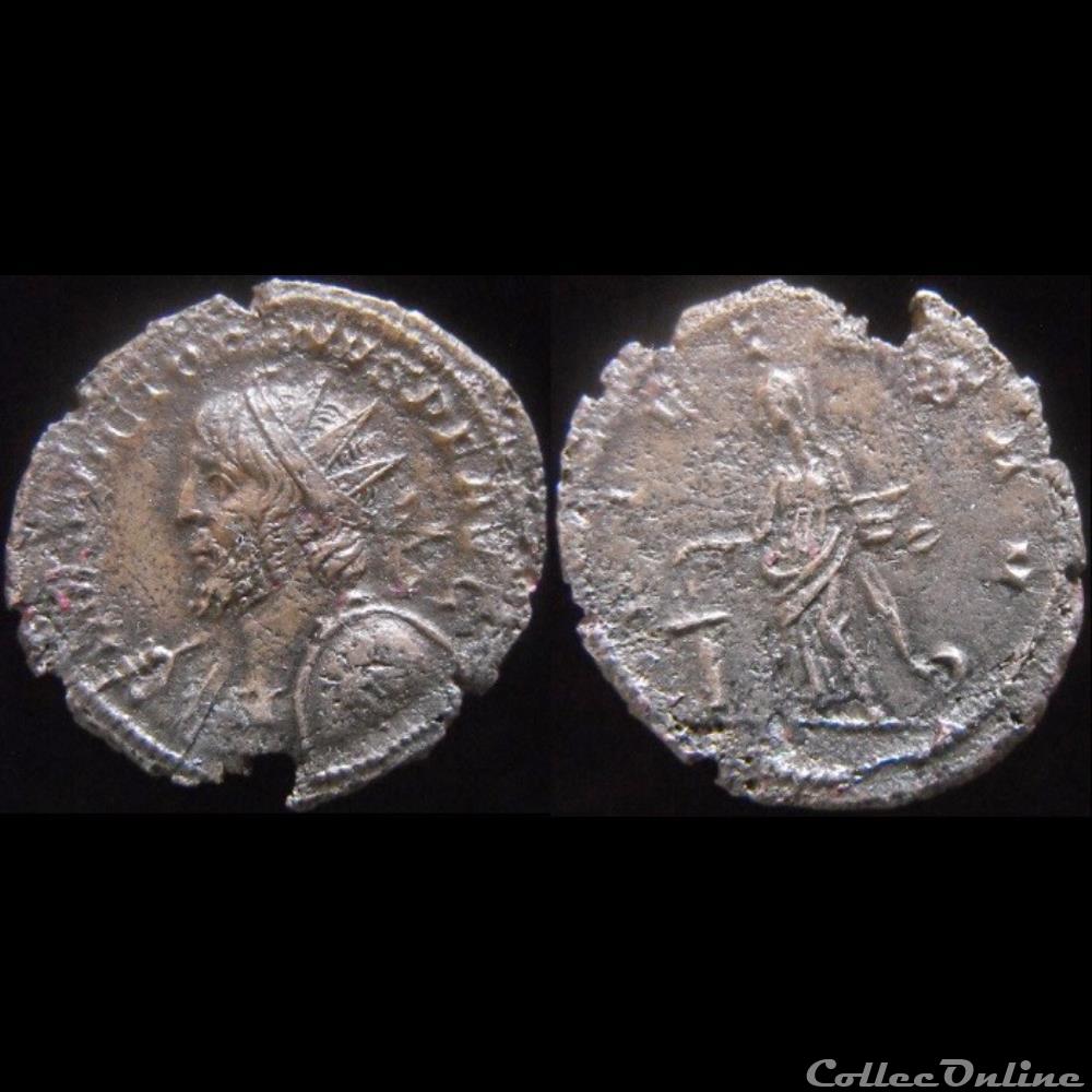 Cologne - 3e Emission - (mi - fin 270) - PIETAS AVG monnaie antique romaine cologne 3e emission mi fin 270 pietas avg