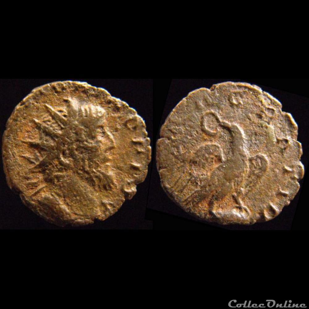 Cologne - consécration de Victorin par Tetricus Ier - (fin 271) - CONSACRATIO monnaie antique romaine cologne consecration de victorin par tetricus ier fin 271 consacratio
