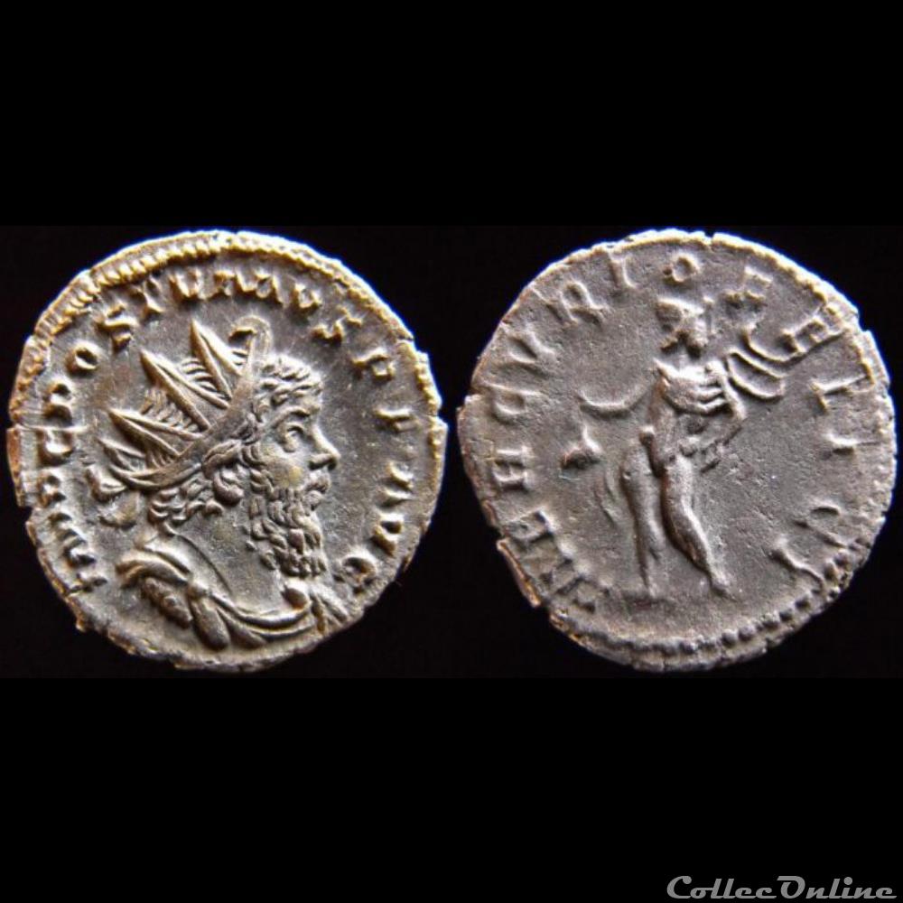 Postume - MERCVRIO FELICI monnaies antiques a romaines imperiales et republicaines postume mercvrio felici