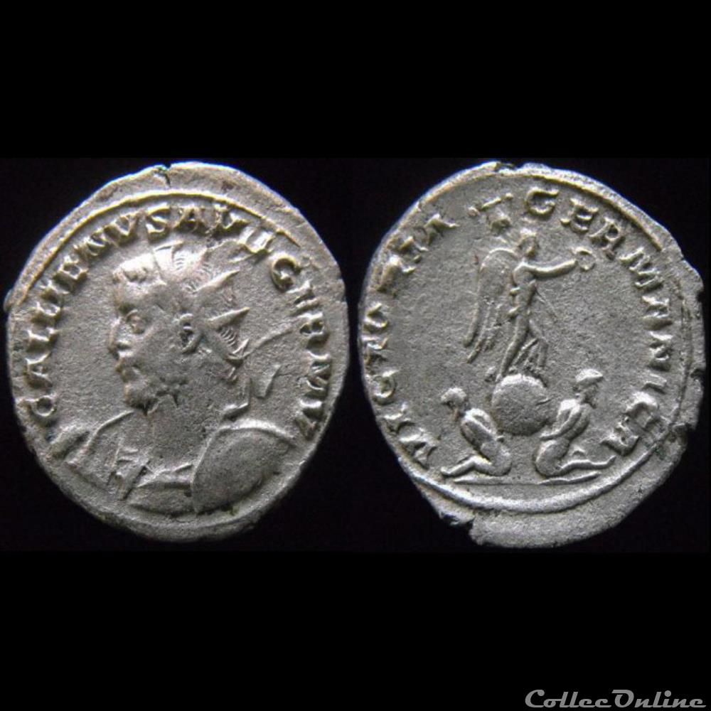 monnaie antique romaine gallien victoria germanica