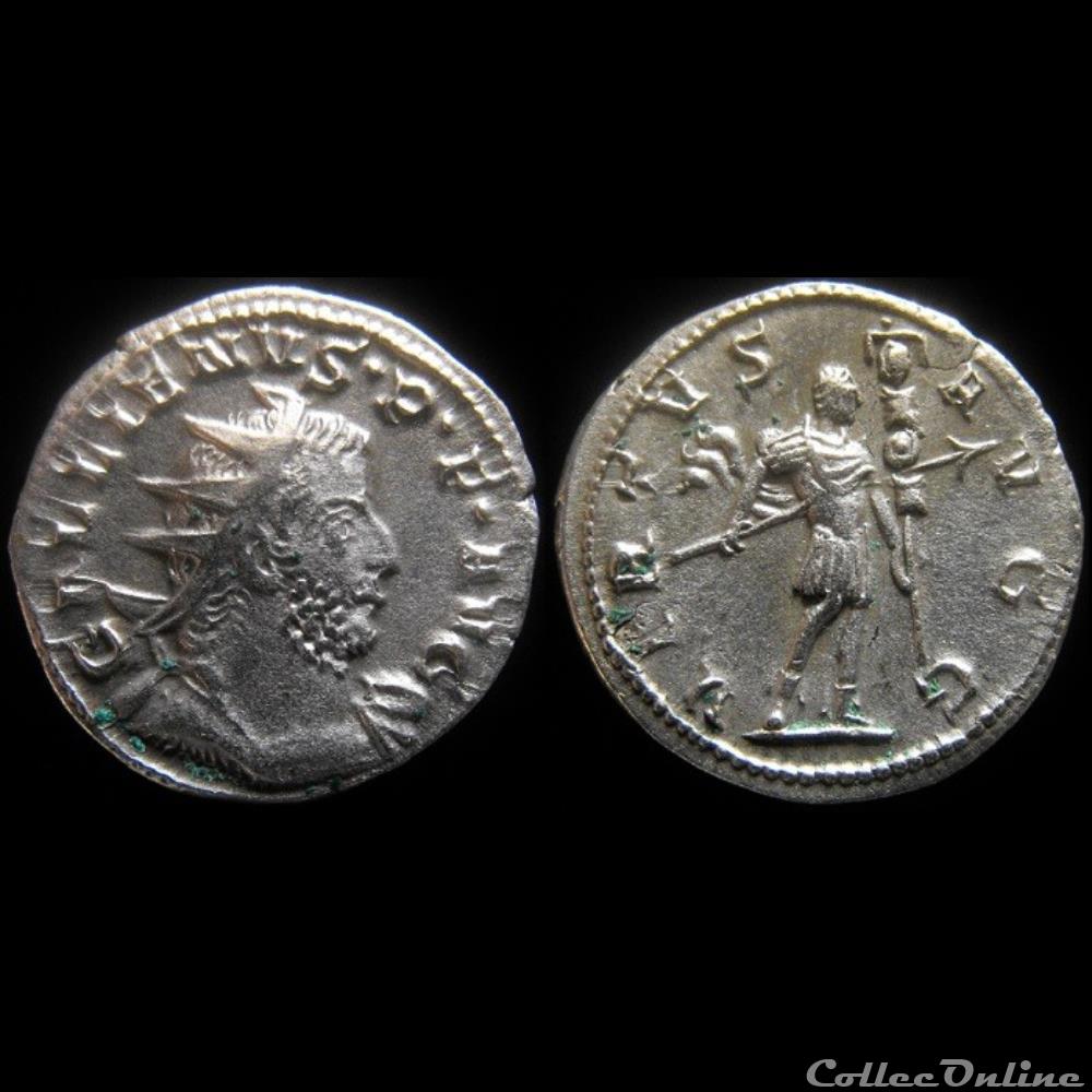 monnaie antique romaine gallien virtvs avgg