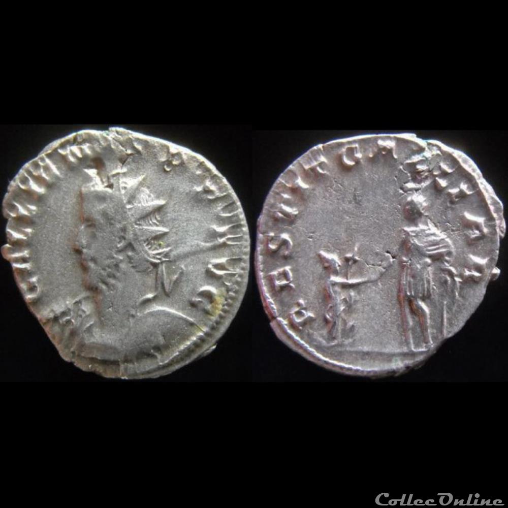 Gallien - RESTIT GALLIAR monnaie antique romaine gallien restit galliar