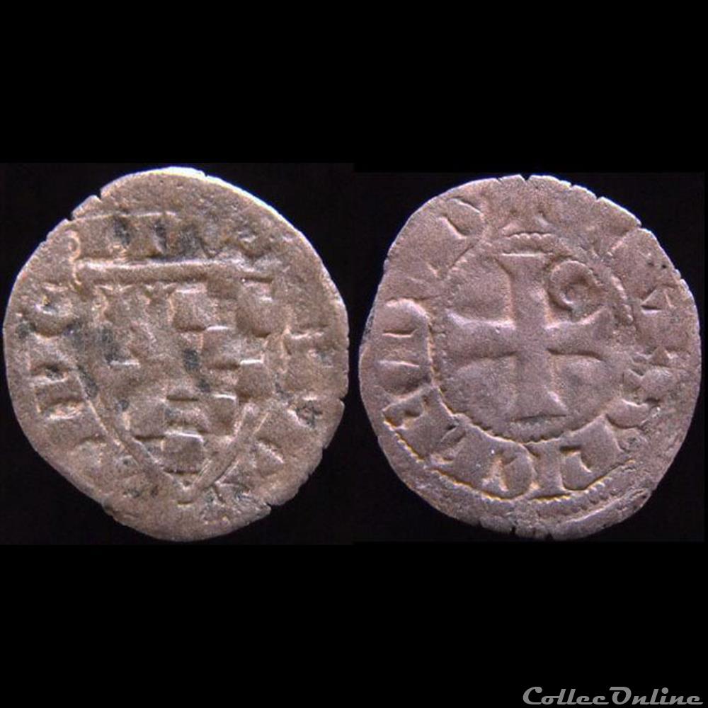 Jean III (1286-1341) monnaie france feodale jean iii 1286 1341