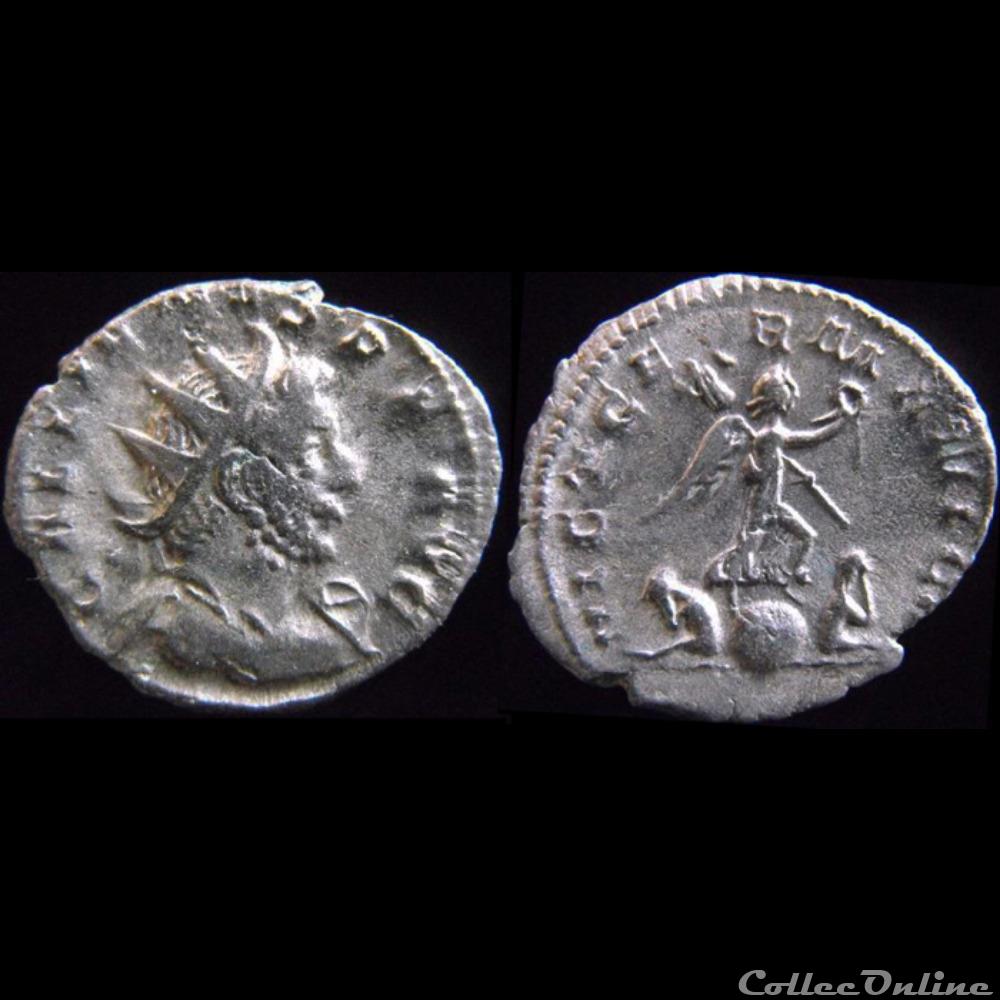 Gallien - VICT GERMANICA c monnaies antiquite av jc ap romaines republicaines imperiales gallien vict germanica c