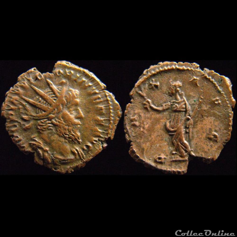 Trèves - 2e Emission - (fin 269) - PAX AVG monnaie antique romaine treves 2e emission fin 269 pax avg
