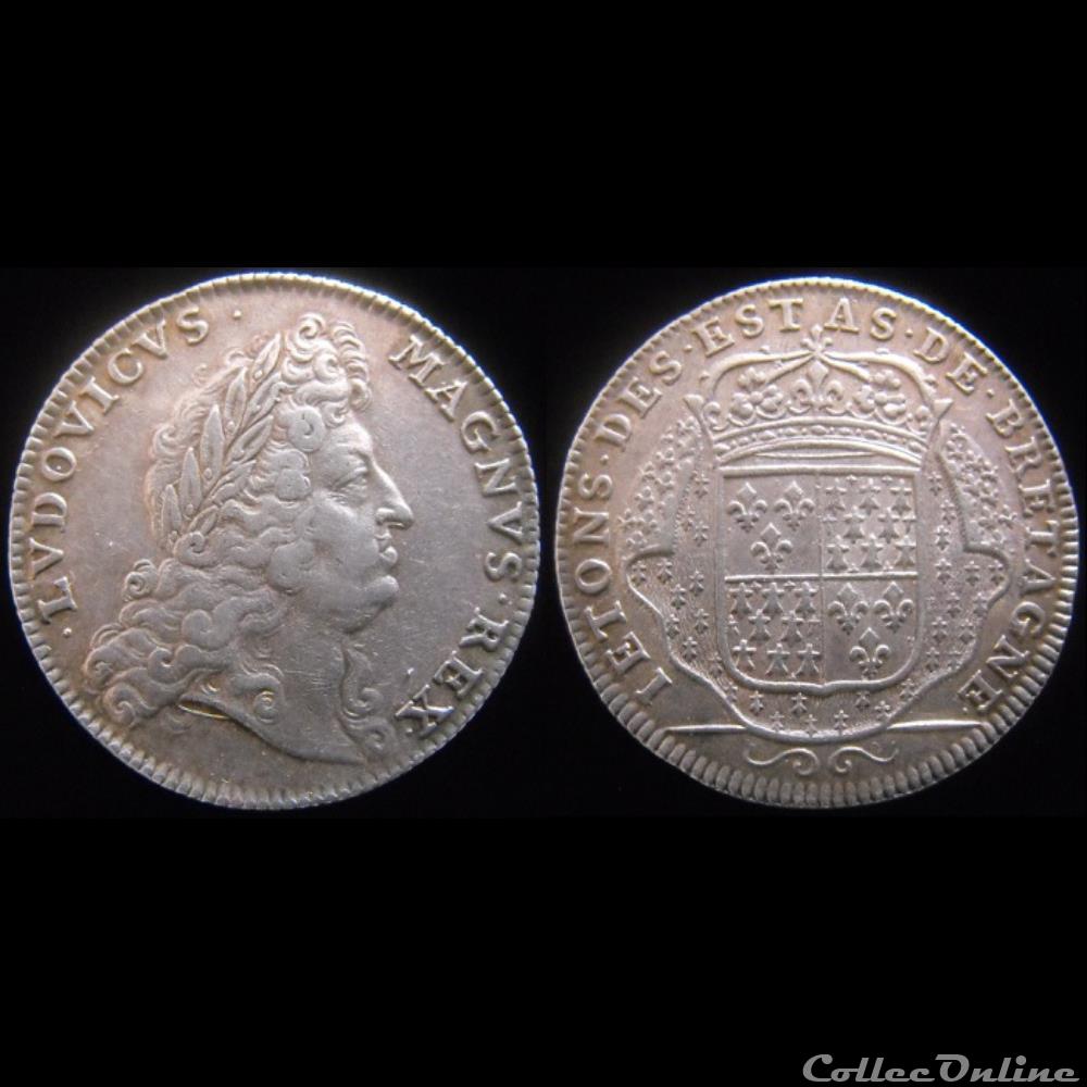 monnaie jeton mereaux france 1697 etats de vitre