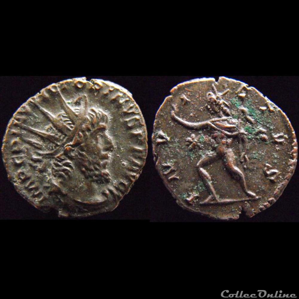 Trèves - 2e Emission - (fin 269) - INVICTVS monnaie antique romaine treves 2e emission fin 269 invictvs