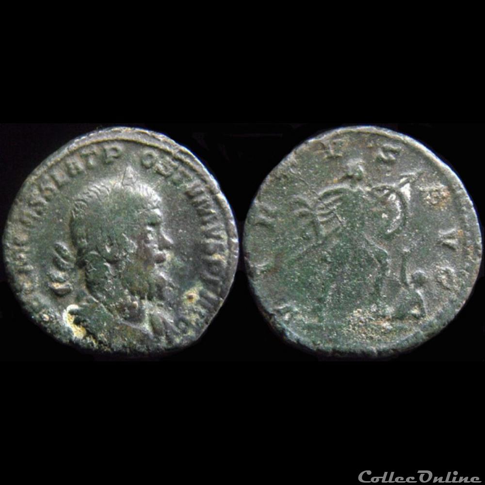 monnaies antiques romaines imperiales et republicaines postume virtvs avg