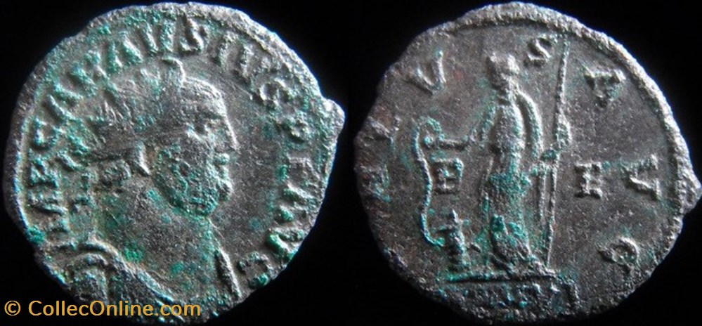 Carausius - SALVS AVG monnaies antiques romaines imperiales et republicaines carausius salvs avg