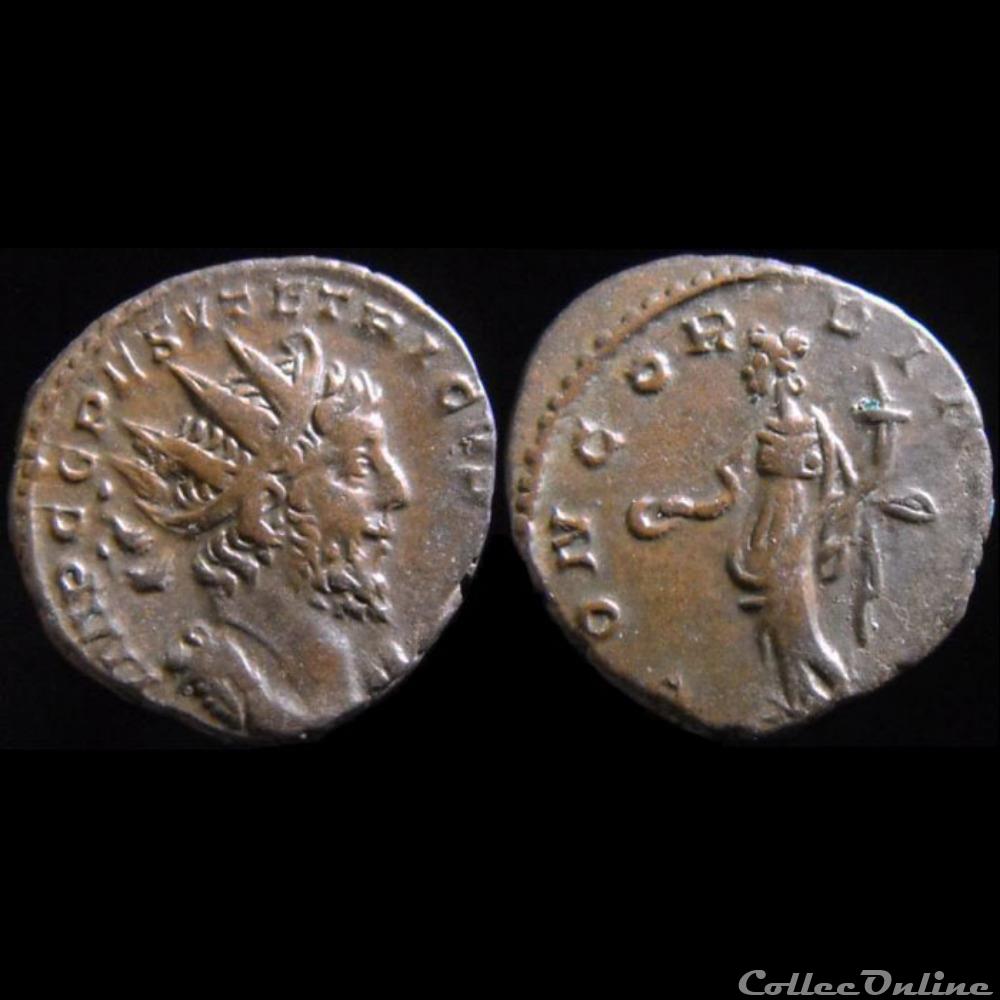 monnaie antique romaine treves 2e emission fin 271 concordia avg