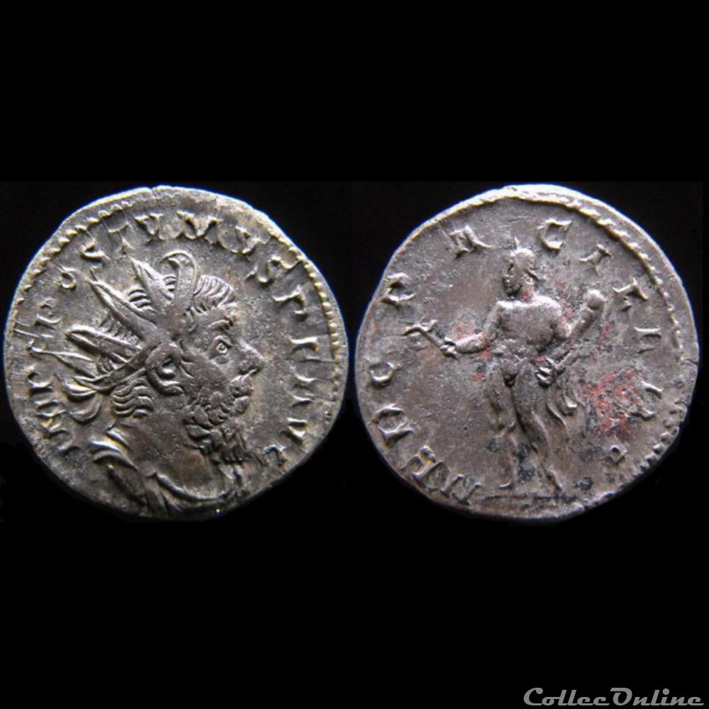 monnaies antiques romaines imperiales et republicaines postume herc pacifero