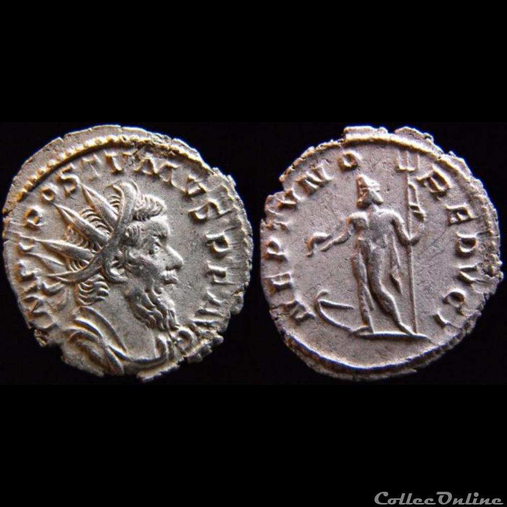 monnaies antiques a romaines imperiales et republicaines postume neptvno redvci