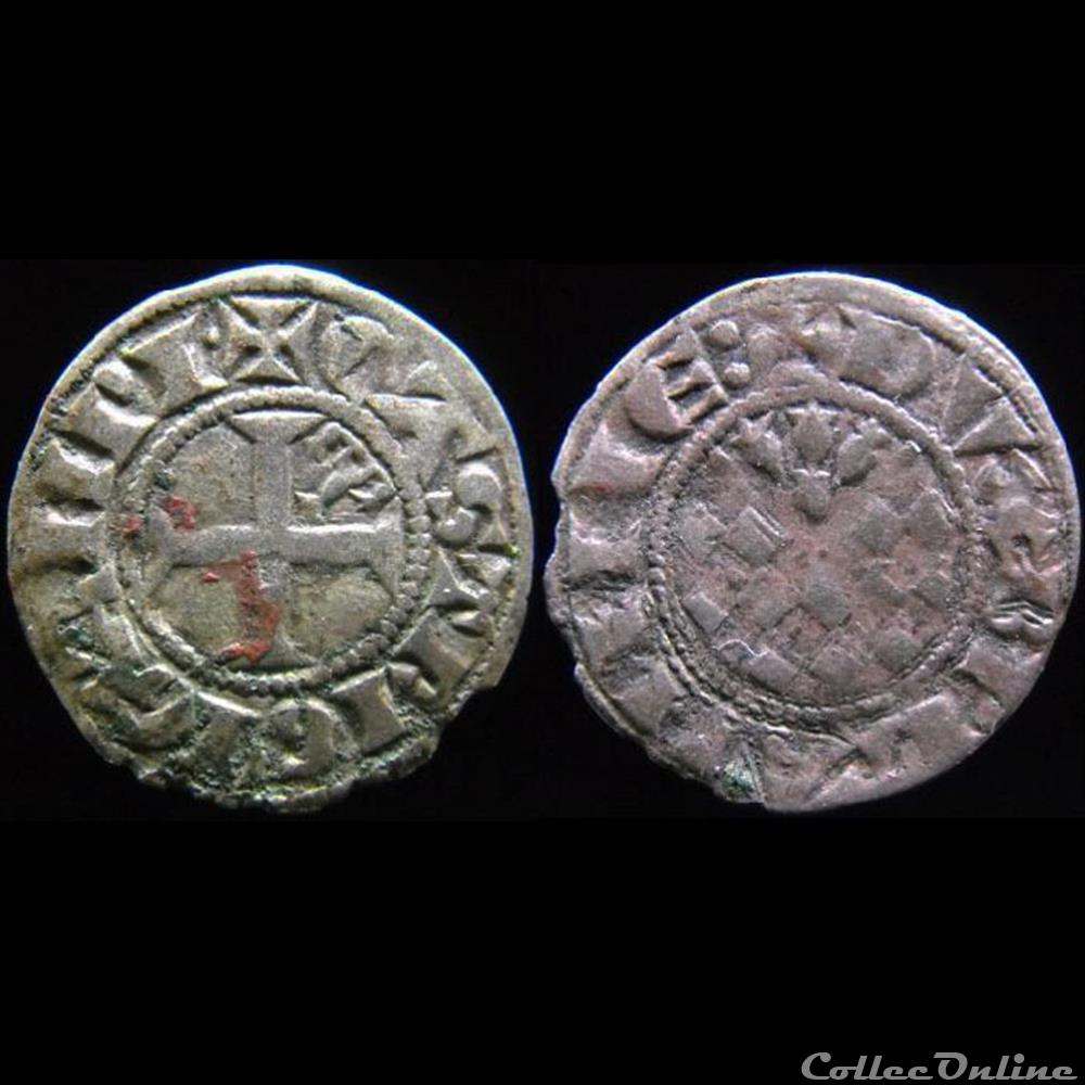 monnaie france feodale anonyme attribue a jean ii 1239 1305 arthur ii 1261 1312 jean iii 1286 1341