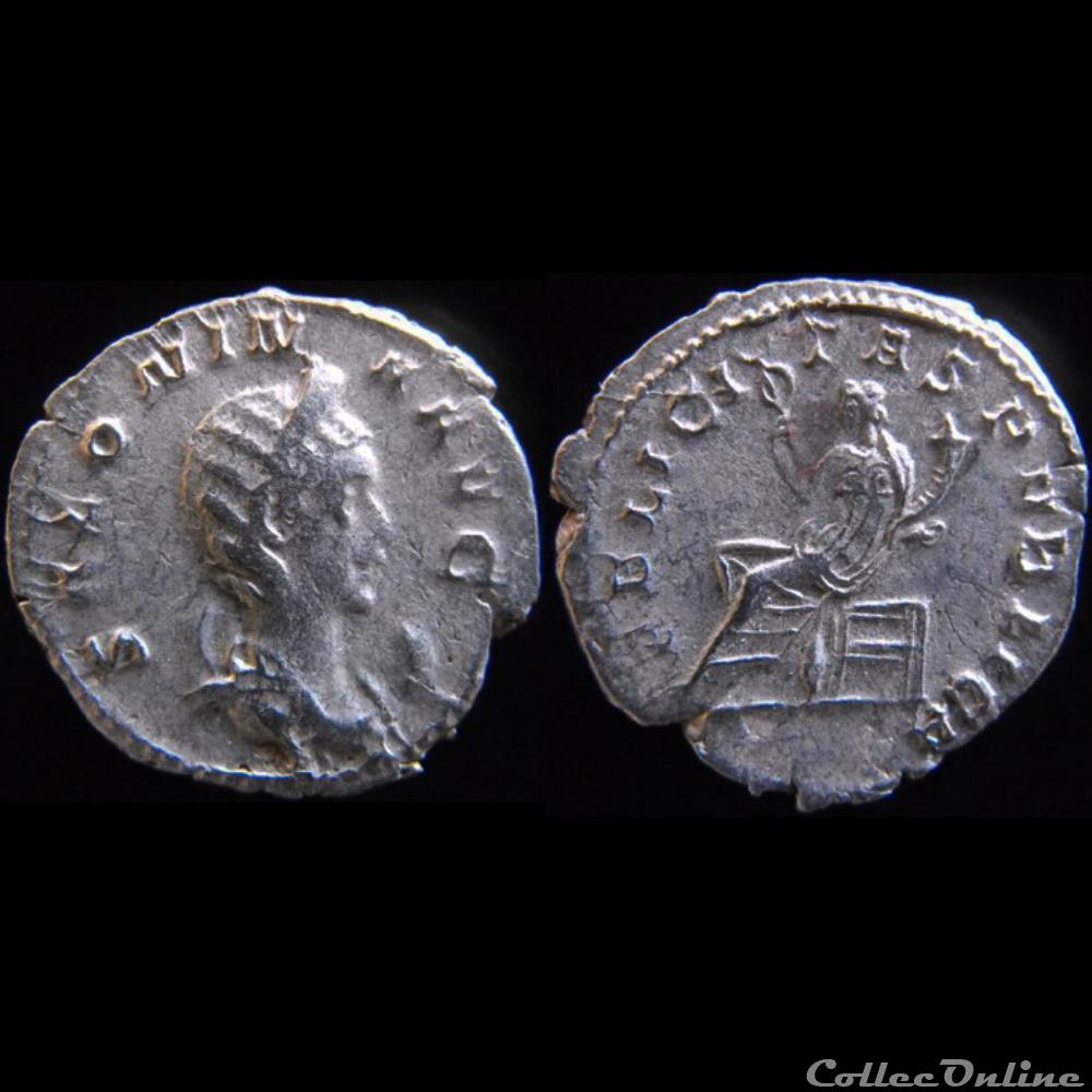 Salonine - FELICITAS PVBLICA monnaie antique romaine salonine felicitas pvblica