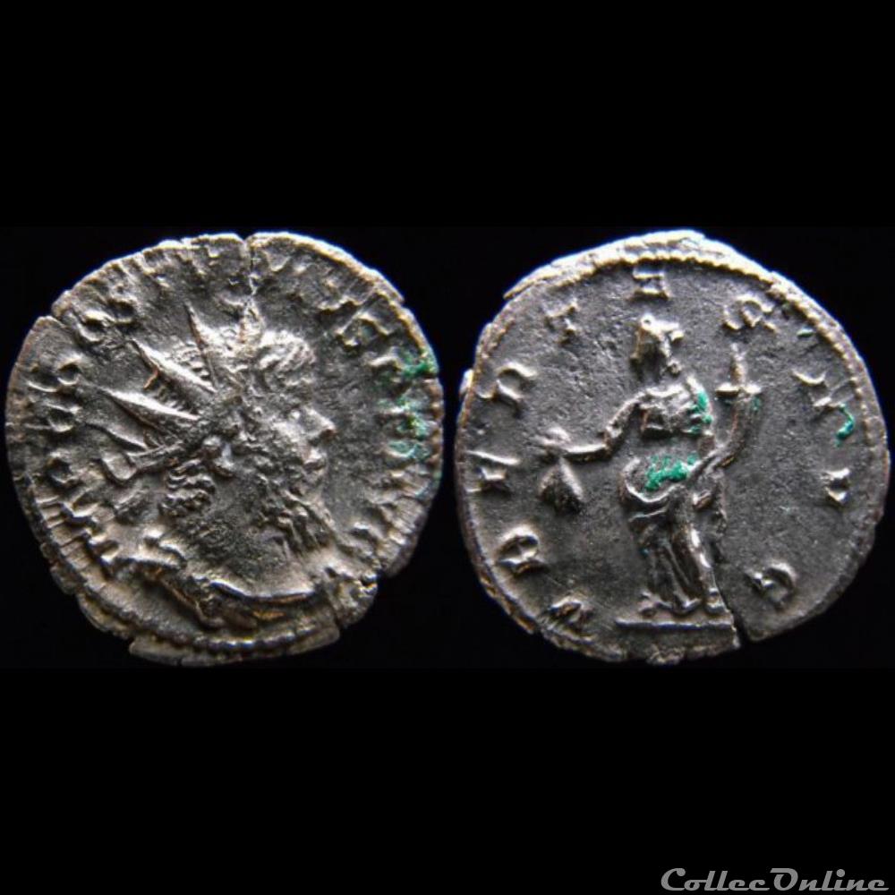 monnaies antiques romaines imperiales et republicaines postume vbertas avg