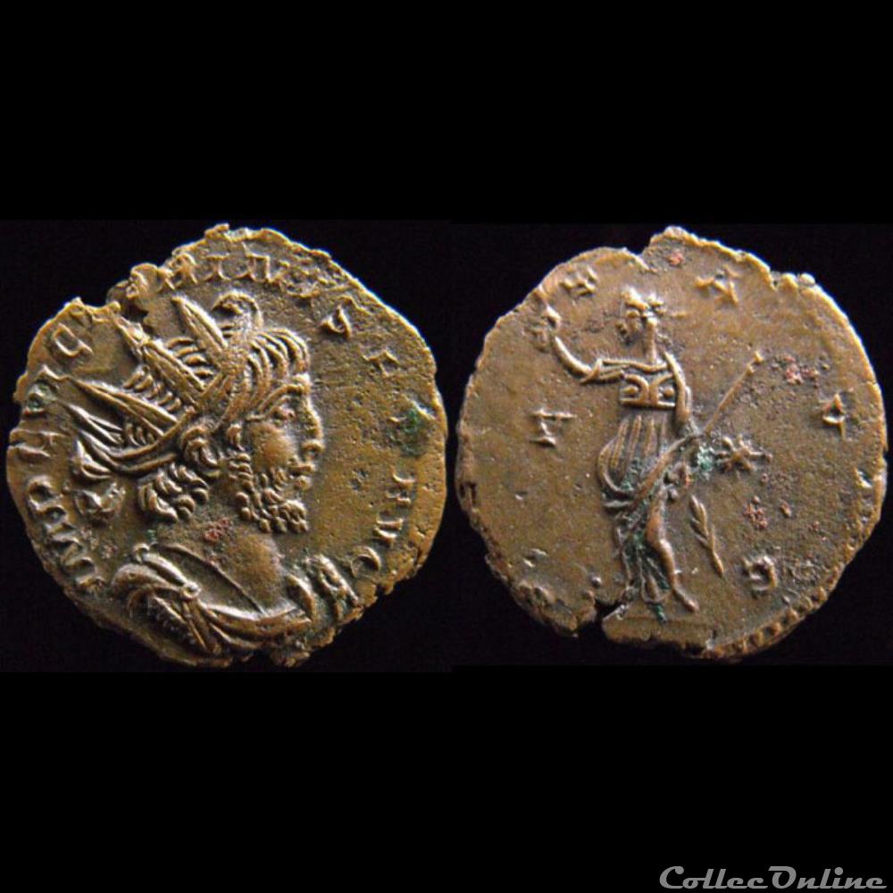 Trèves - 3e Emission - 3e Phase - (mi 270 - début 271) - PAX AVG monnaie antique romaine treves 3e emission 3e phase mi 270 debut 271 pax avg