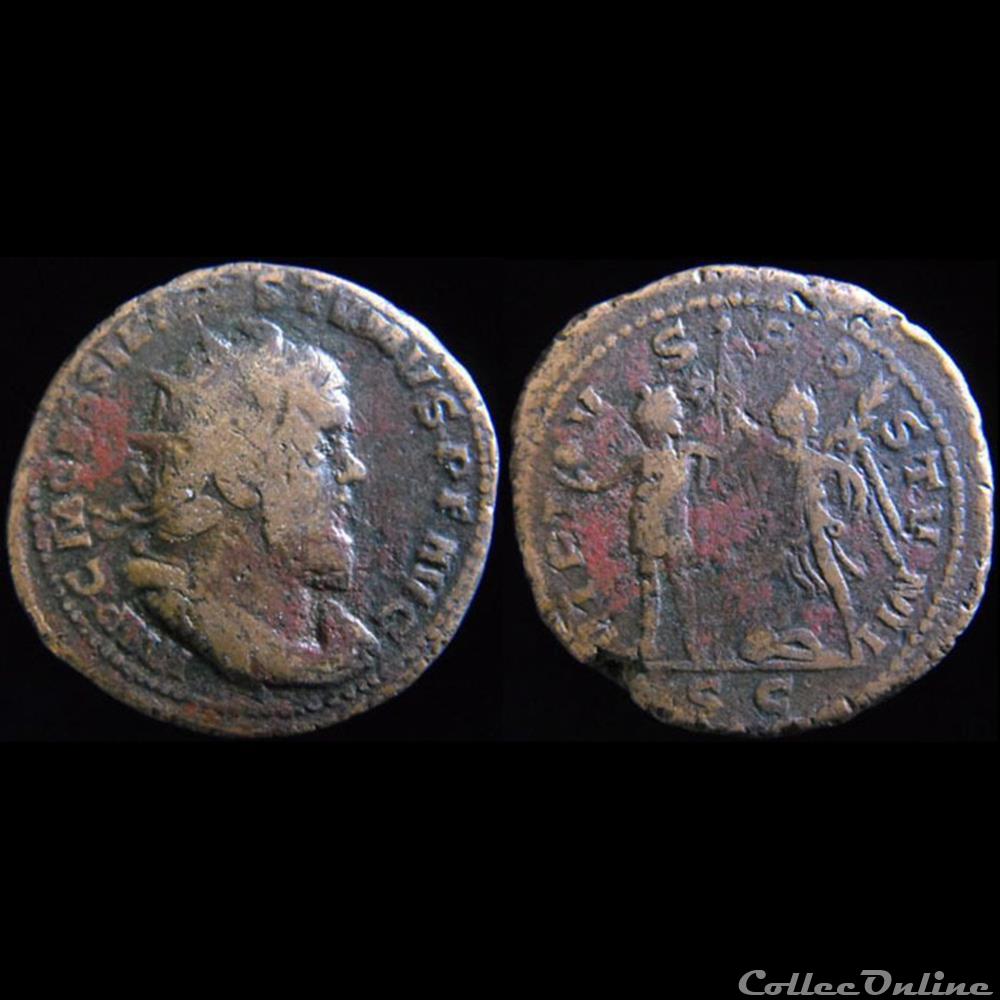 monnaies antiques a romaines imperiales et republicaines postume virtvs postvmi sc