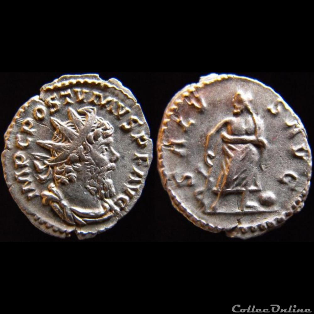 monnaies antiques romaines imperiales et republicaines postume salvs avg